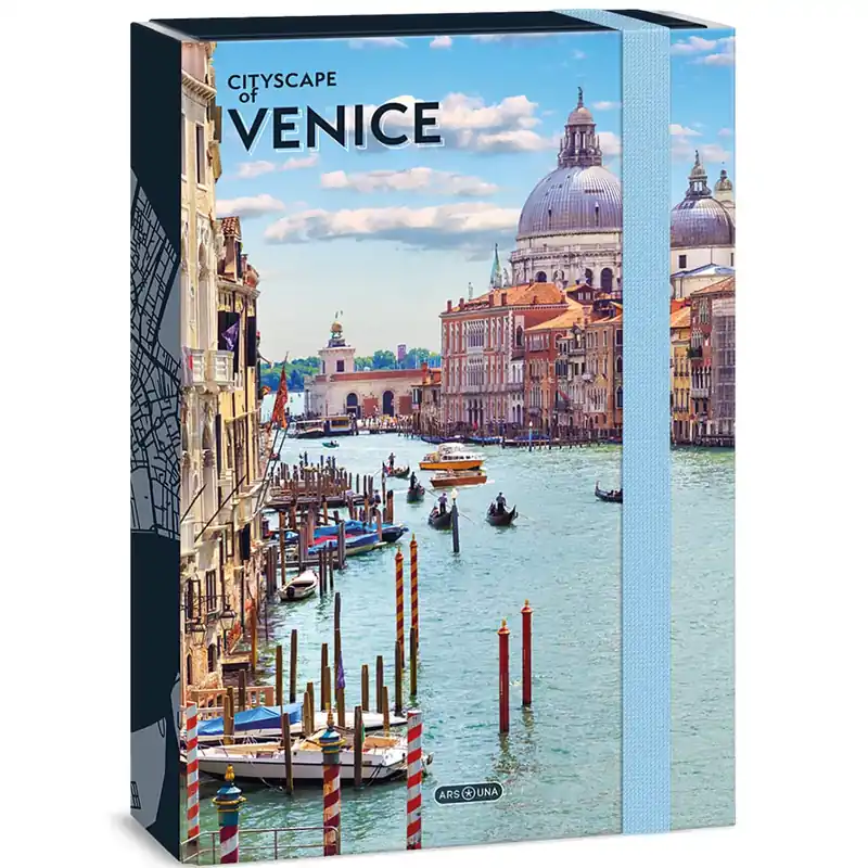 Szezonális akció Ars Una Cityscape-Venice A/4 füzetbox