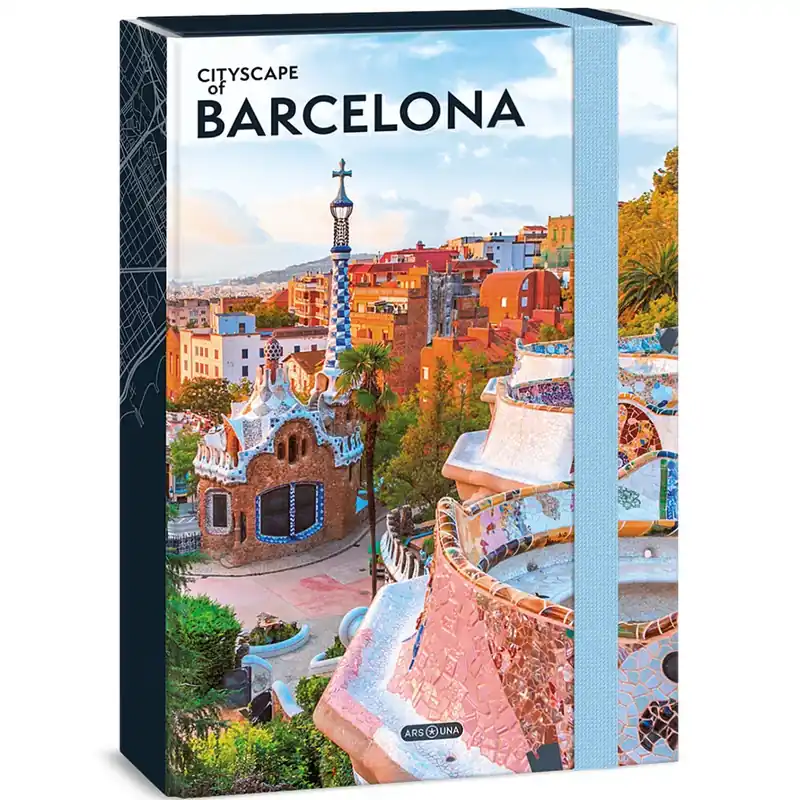 Legnépszerűbb Ars Una Cityscape-Barcelona A/4 füzetbox
