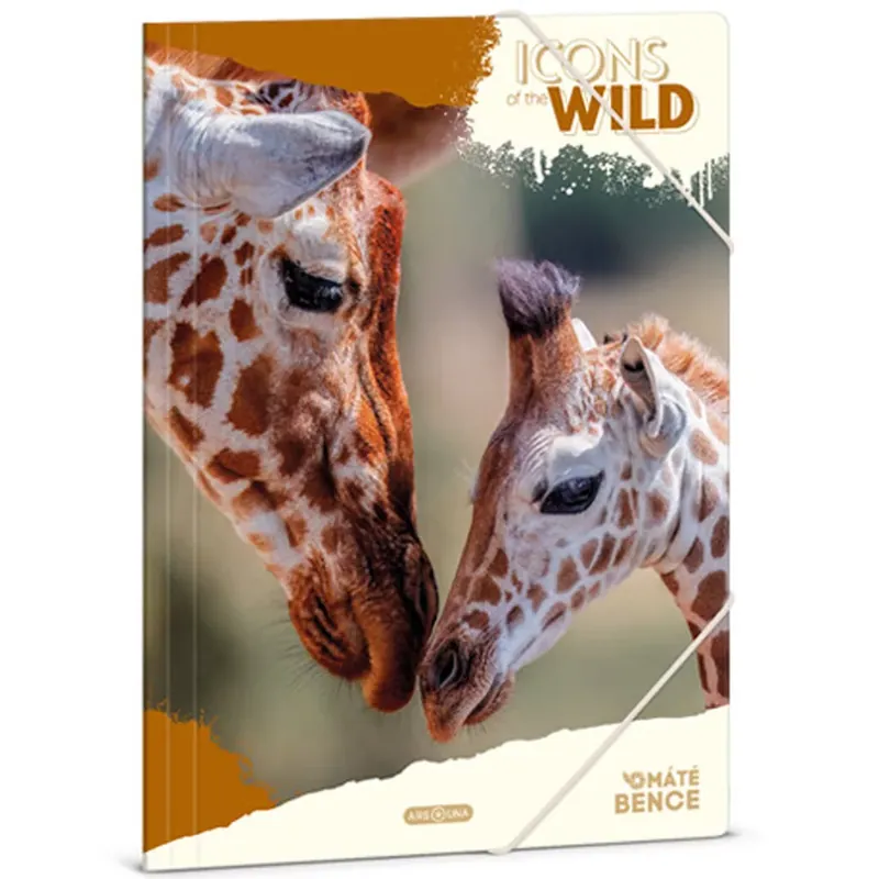 Szuper akció Ars Una Máté Bence Icons of the Wild-Giraffes A/4 gumis dosszié