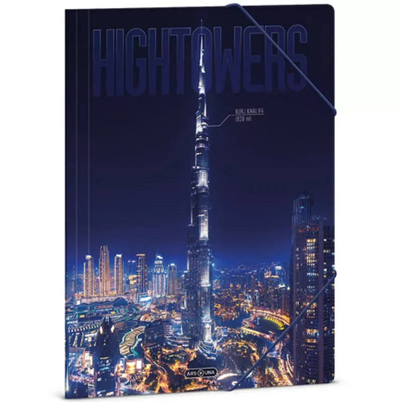 Utolsó esély Ars Una Hightower-Burjkhalifa A/4 gumis dosszié