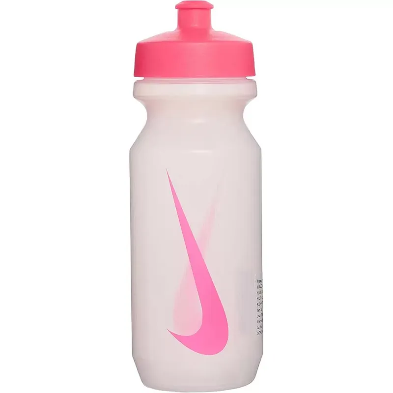Biztonságos vásárlás Nike Big Mouth 650ml-es kulacs átlátszó pink színben