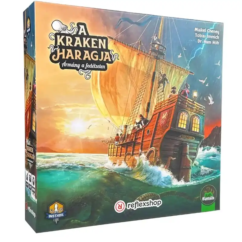 A kraken haragja társasjáték Olcsó