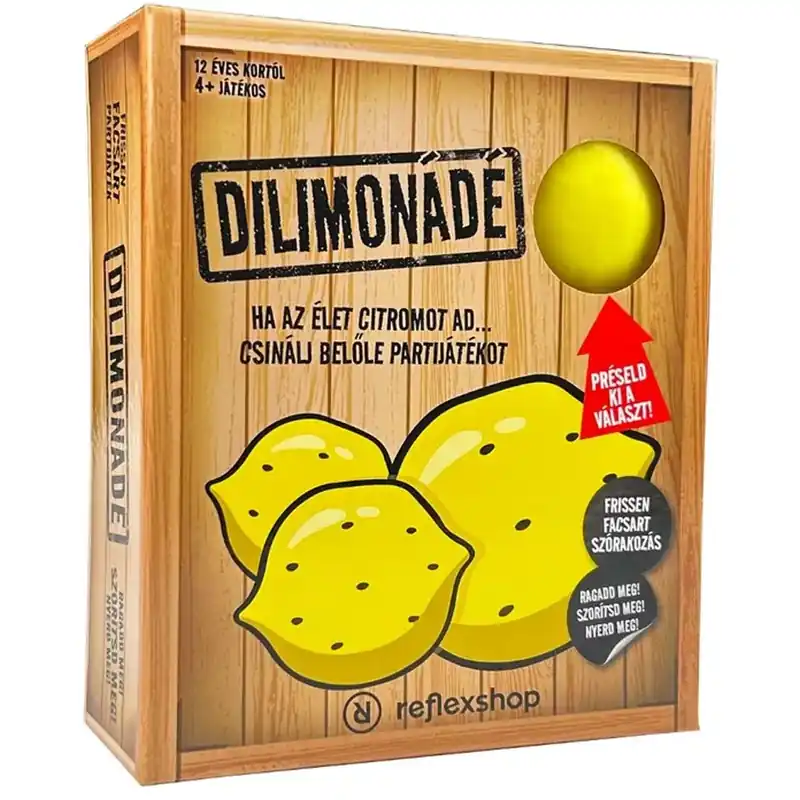 Árcsökkenés Dilimonádé társasjáték