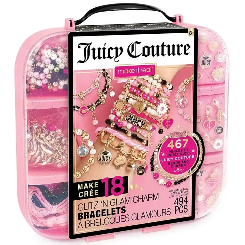 Make It Real Juicy Couture ragyogás és csillogás ékszertáska Népszerű