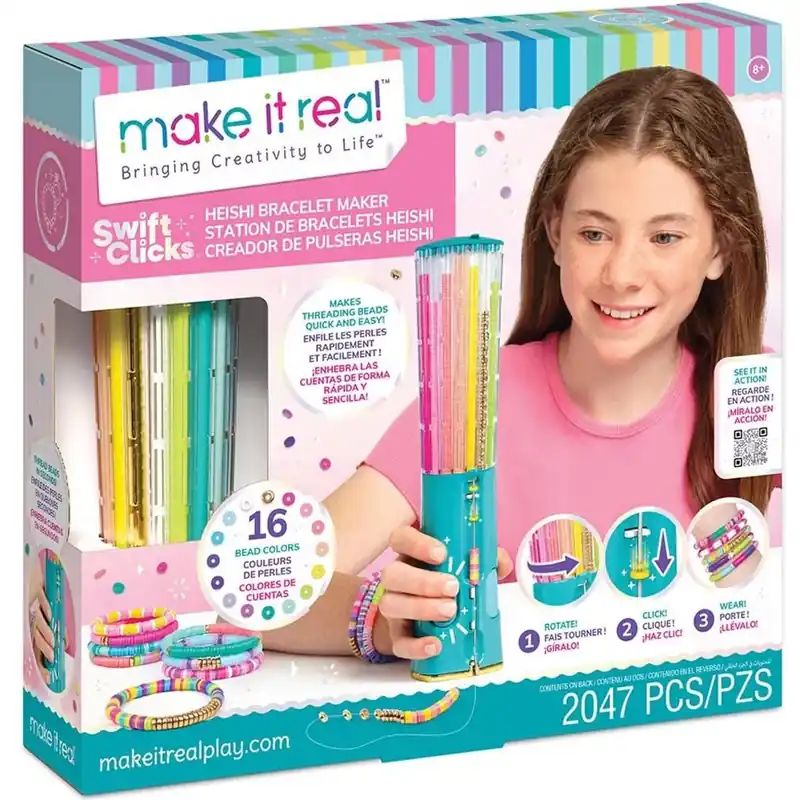 Make It Real Swift Clicks Heishi gyöngyfűző Nézd meg most
