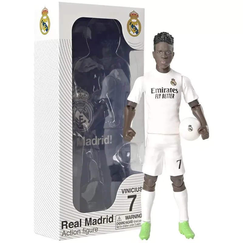 Focista akciófigura, 20 cm - Real Madrid, Vinicius 7-es mezben Prémium