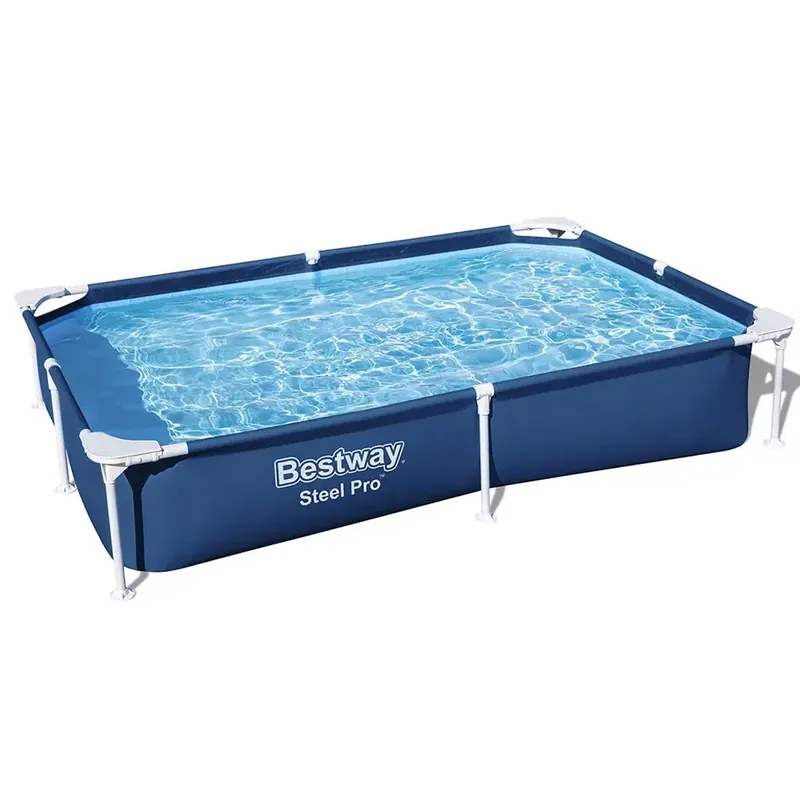Gyors kiszállítás Bestway Steel Pro fémvázas medence 221x150x43cm