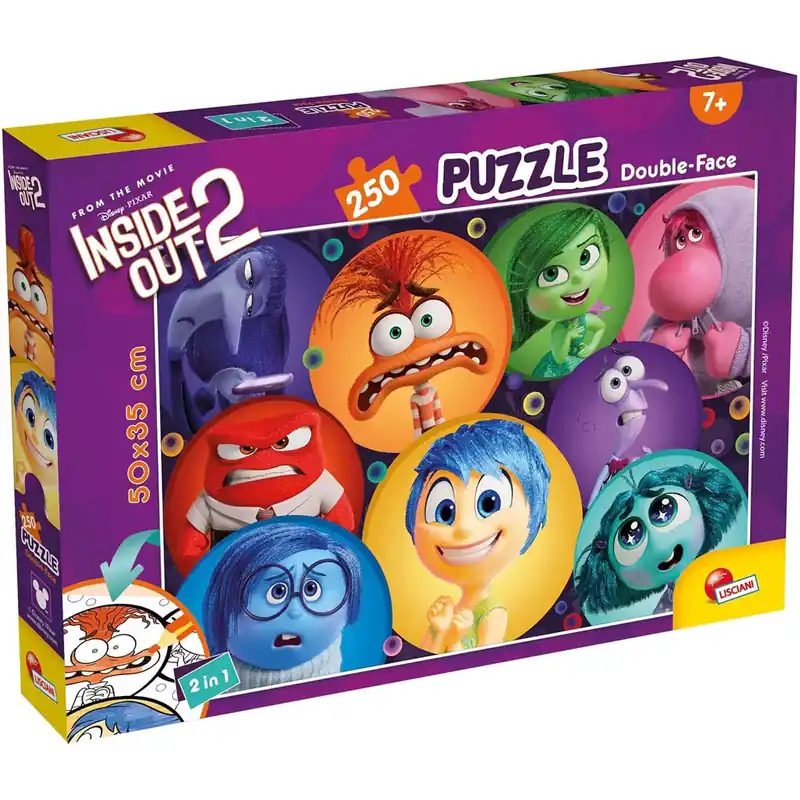 Szuper akció Agymanók 2 2 az 1-ben 250db-os puzzle és színező 50x35cm - Lisciani