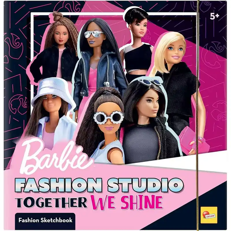 Barbie Together We Shine színező és öltöztető szett - Lisciani Kiárusítás