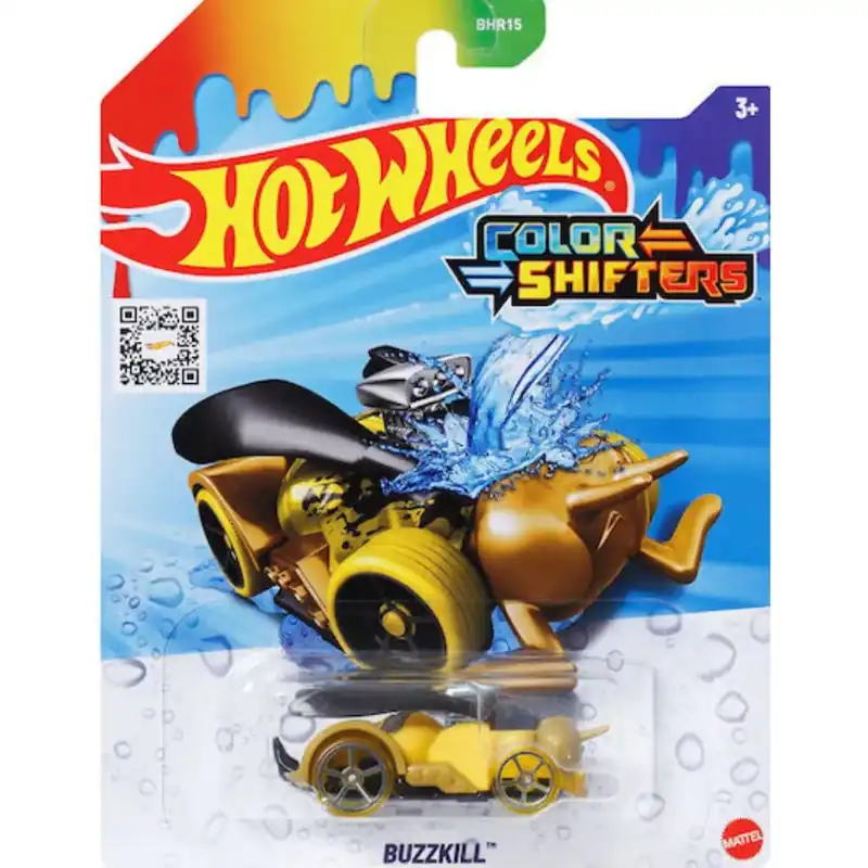 Legnépszerűbb Hot Wheels Buzzkill színváltós kisautó 1/64 - Mattel