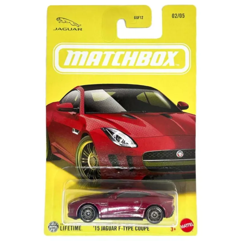 Matchbox Ikonikus 2015 Jaguar F-Type Coupe kisautó 1/64 - Mattel Szuper akció