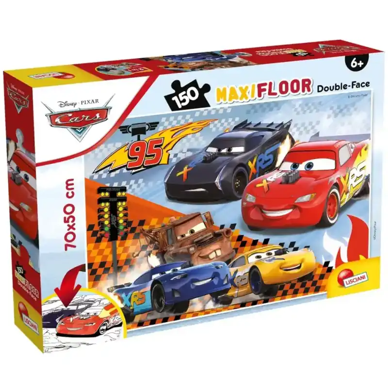 Utolsó esély Verdák 3 2 az 1-ben 150db-os puzzle és színező 70x50cm - Lisciani
