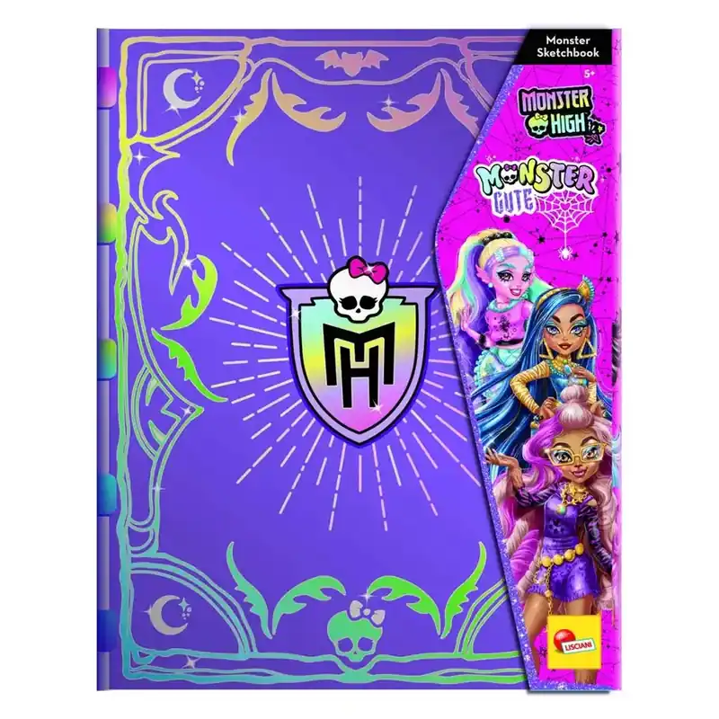 Monster High Kreatív színező és öltöztető szett - Lisciani Akciós ár
