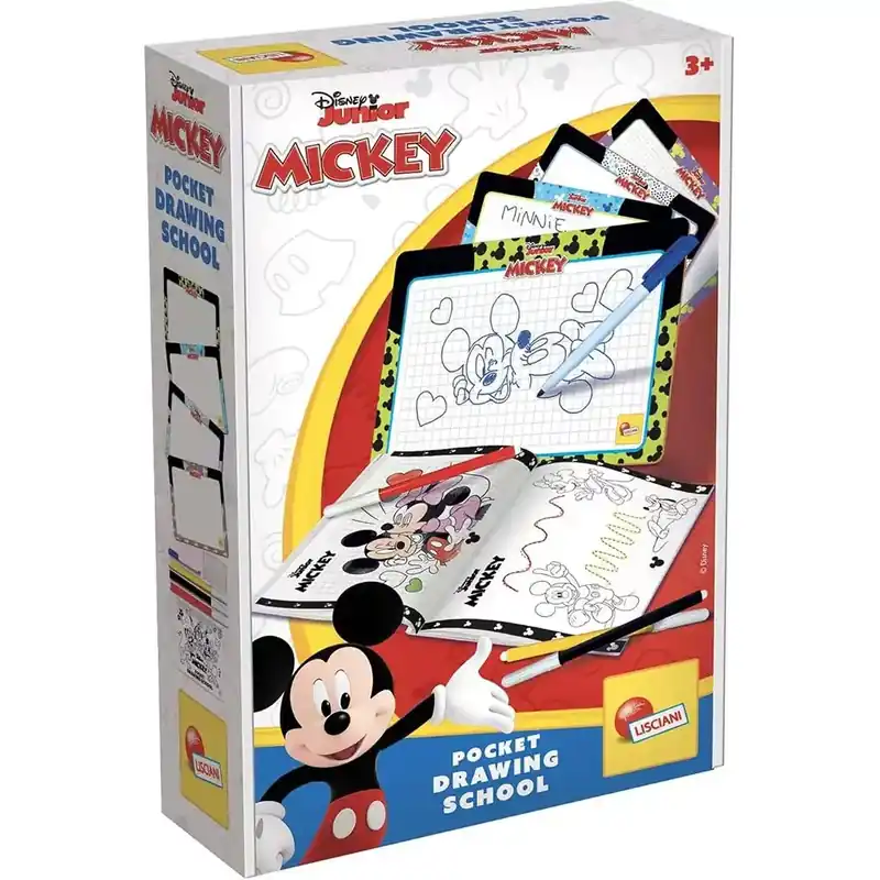 Nézd meg most Mickey egér Kis méretű rajziskola - Lisciani