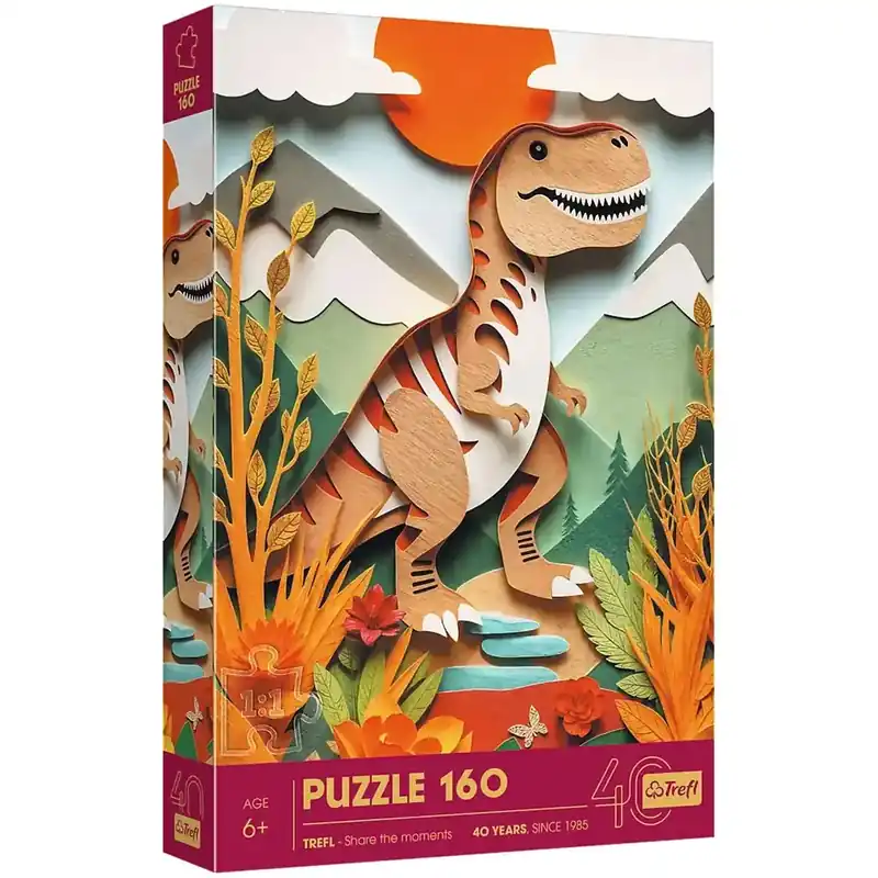 Dínók birodalma T-Rex kalandjai 160db-os puzzle - Trefl Vedd meg online
