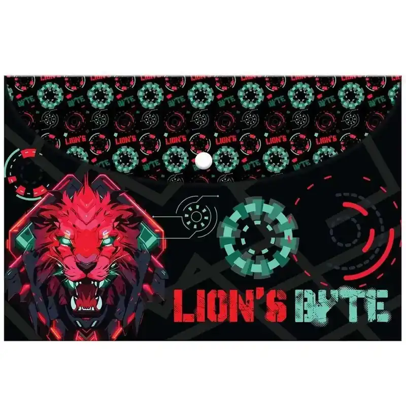 Luna Lion‘s Byte Patentos A4-es mappa Vedd meg most