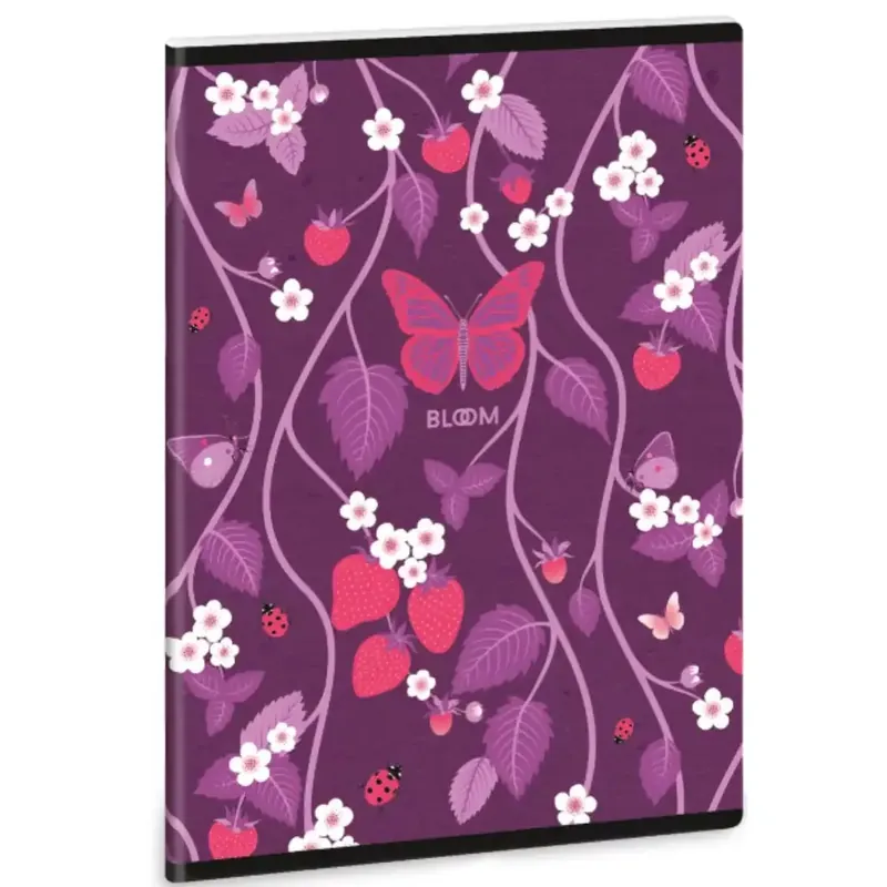Vásárlói kedvenc Ars Una Bloom Papillon extra kapcsos füzet A/5