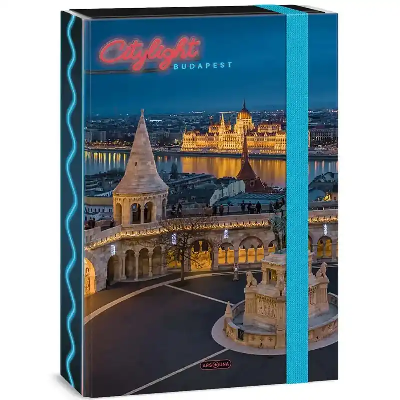 Ars Una Citylight Budapest A/4 füzetbox Szezonális akció