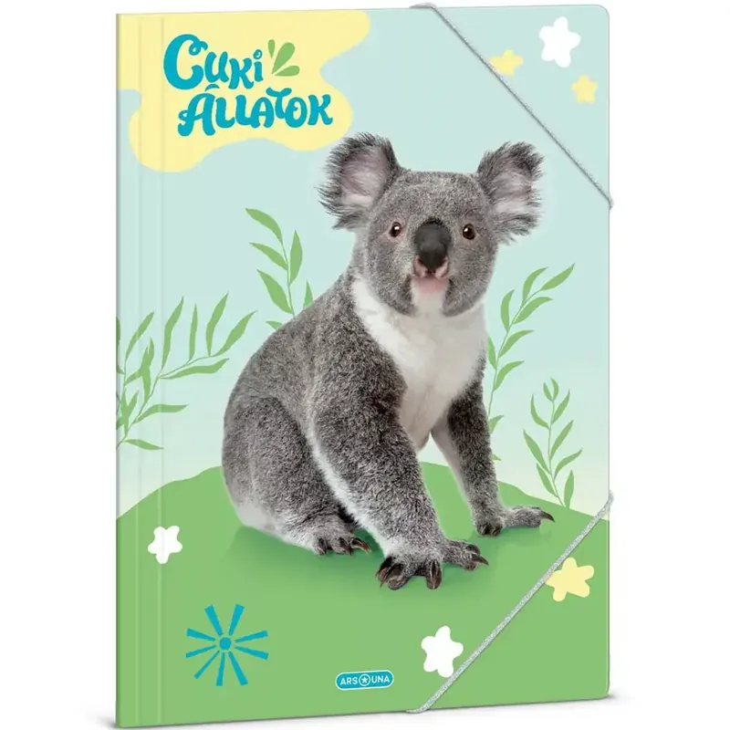 Ars Una Cuki Állatok – Koala A/4 gumis dosszié Biztonságos fizetés