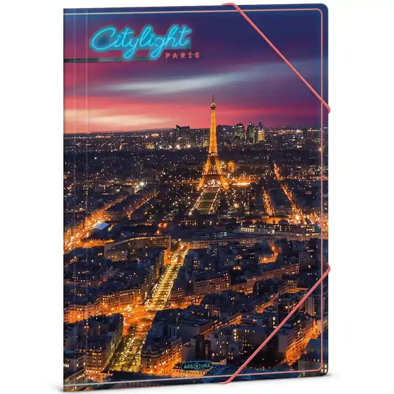 Kiárusítás Ars Una Citylight Paris A/4 gumis dosszié