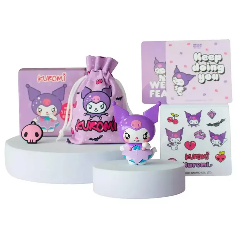 Kedvezmény Hello Kitty Kuromi Figura Dobozban kiegészítőkkel 6cm