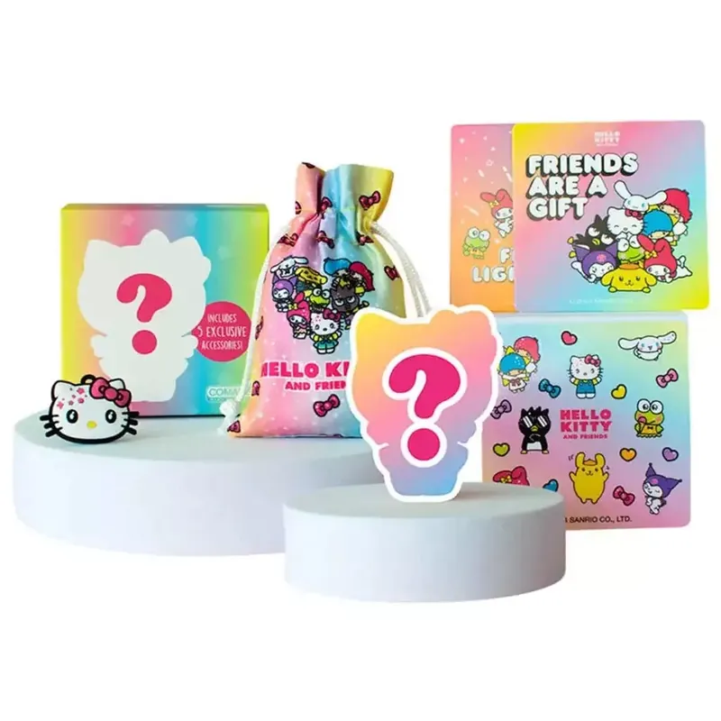 Hello Kitty Meglepetésdoboz figurával és matricákkal Biztonságos fizetés