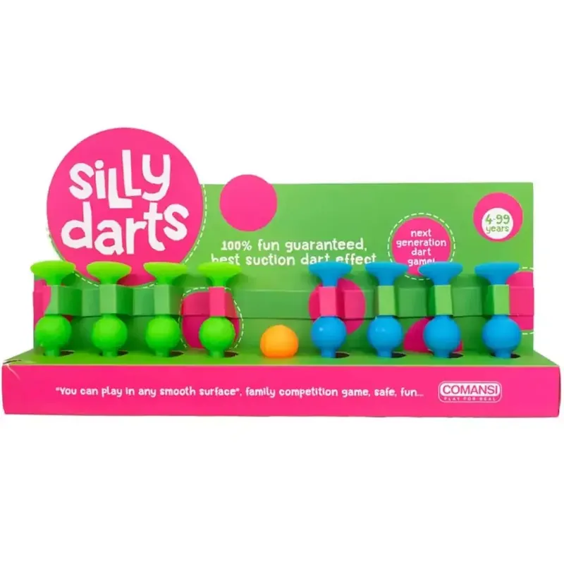 Korlátozott ajánlat Silly Darts Tapadós ügyességi célbadobó játék