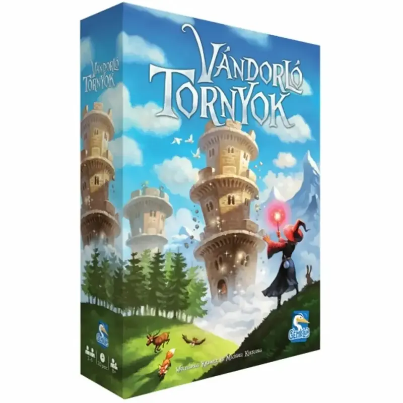 Vándorló tornyok társasjáték Legjobb ár
