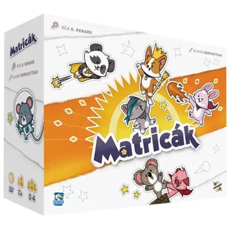 Matricák társasjáték Korlátozott ajánlat