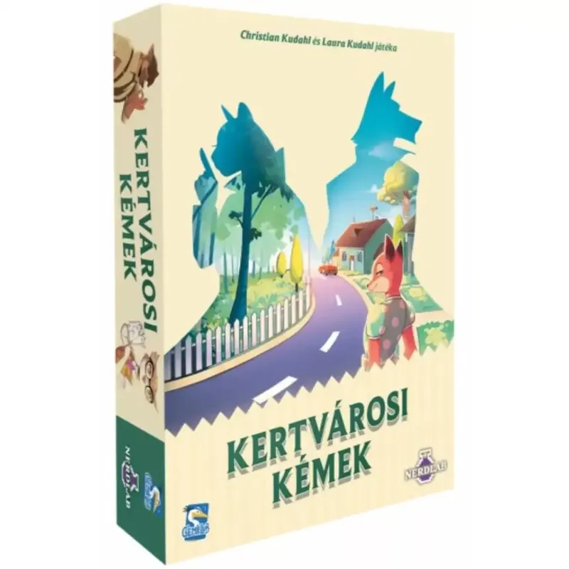 Népszerű Kertvárosi kémek kártyajáték