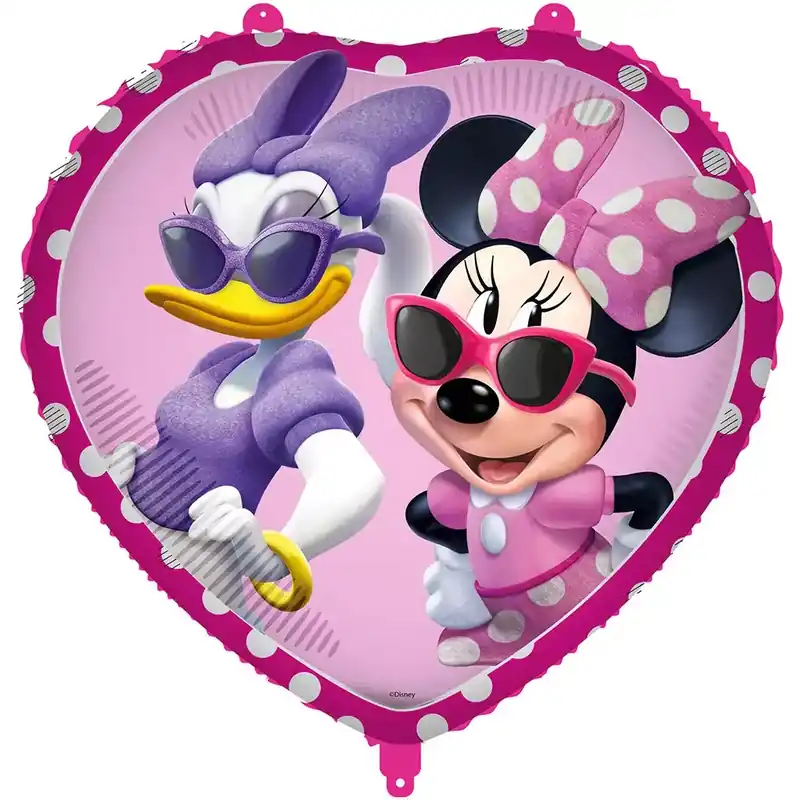 Minnie egeres szív alakú fólia lufi 46cm Ajánlat