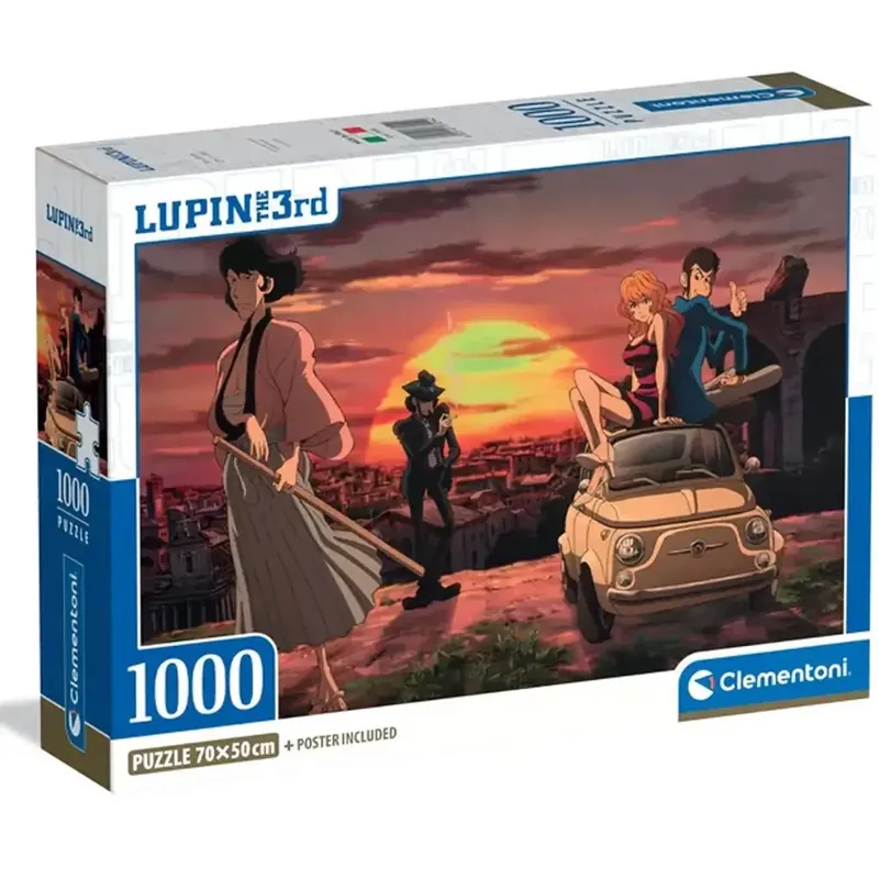 Kedvezmény Lupin the 3rd - Olasz meló 1000db-os puzzle - Clementoni