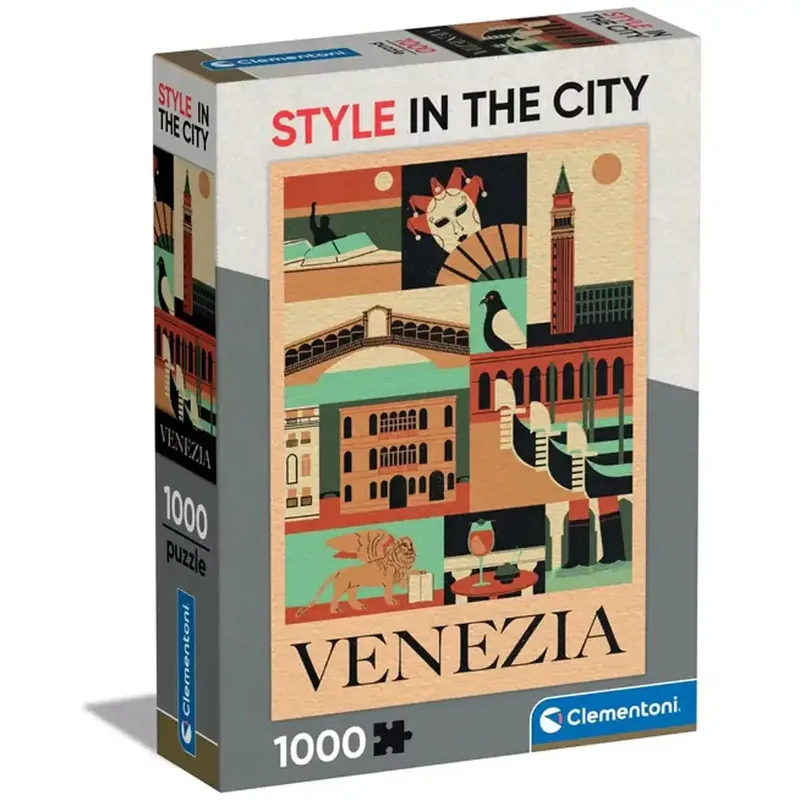Kedvezmény Style in the city Velence 1000db-os puzzle - Clementoni