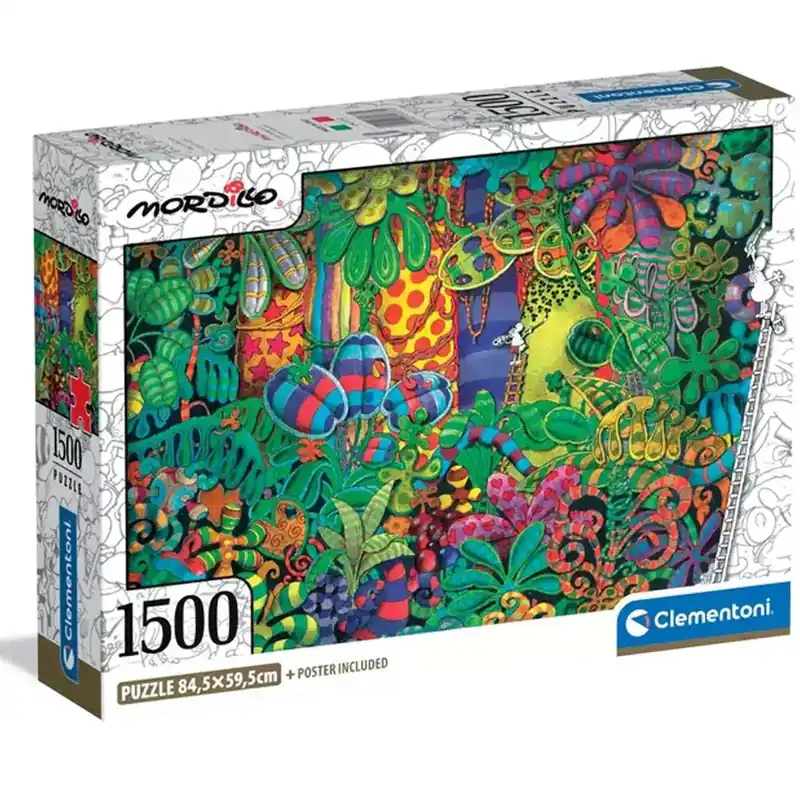 Kedvezményes ár Mordillo A festő 1500db-os compact puzzle - Clementoni
