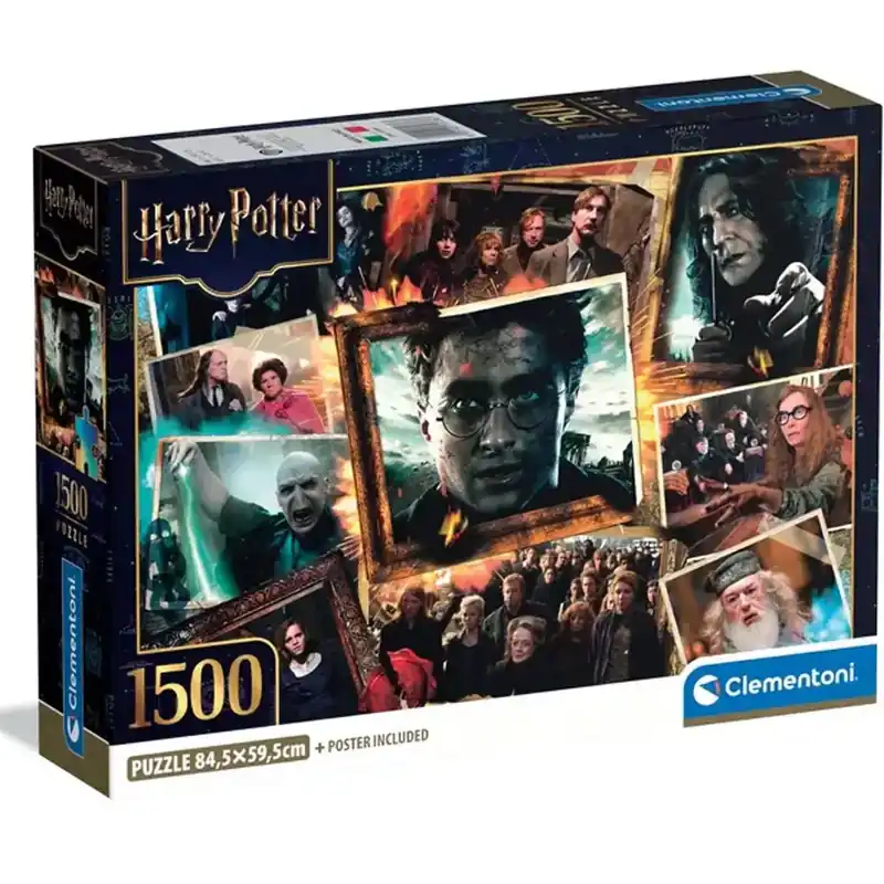Harry Potter - A varázslat öröksége HQC 1500db-os compact puzzle - Clementoni Kedvezményes ár