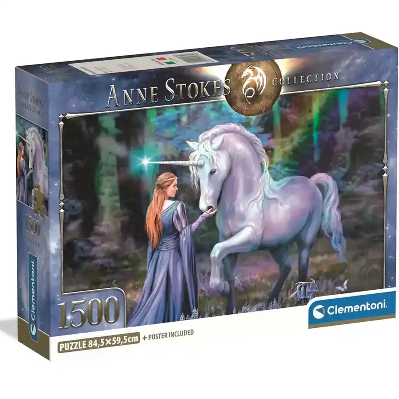 Anna Stokes - Az egyszarvú birodalma HQC 1500db-os compact puzzle - Clementoni Legjobb ár