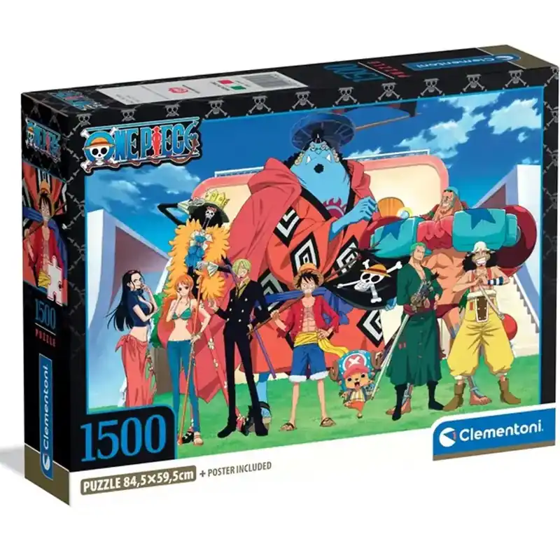 Utolsó esély One Piece HQC 1500db-os compact puzzle - Clementoni