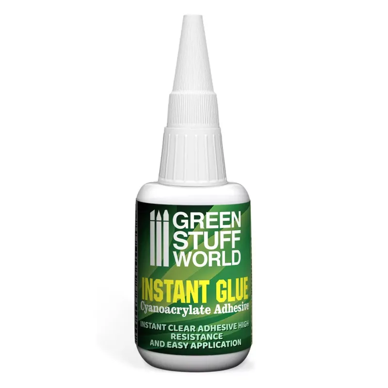 Kedvezmény Green Stuff World Cyanoacrylate Glue 20gr – folyékony pillanatragasztó makettekhez és figurákhoz