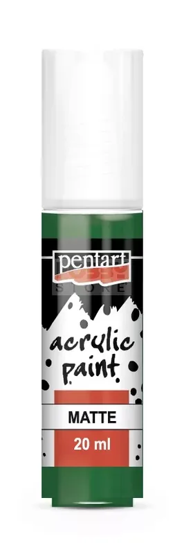 Pentart matt akrilfesték - zöld 20 ml Kedvezmény