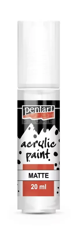 Pentart matt akrilfesték - fehér 20 ml Akciós ár