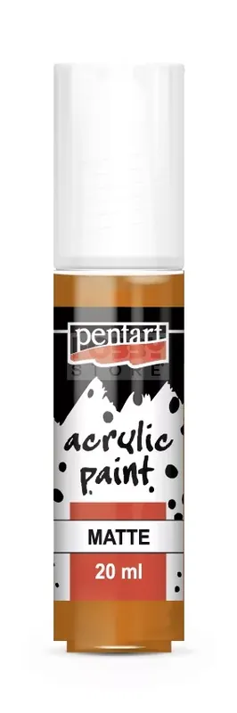 Pentart matt akrilfesték - narancs 20 ml Árengedmény