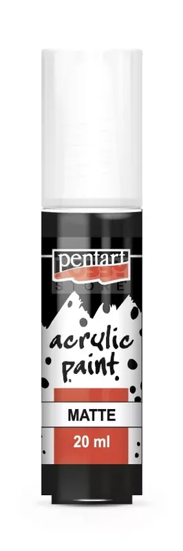 Pentart matt akrilfesték - fekete 20 ml Exkluzív ajánlat