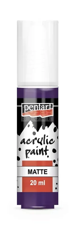 Pentart matt akrilfesték - ametiszt 20 ml Biztonságos fizetés