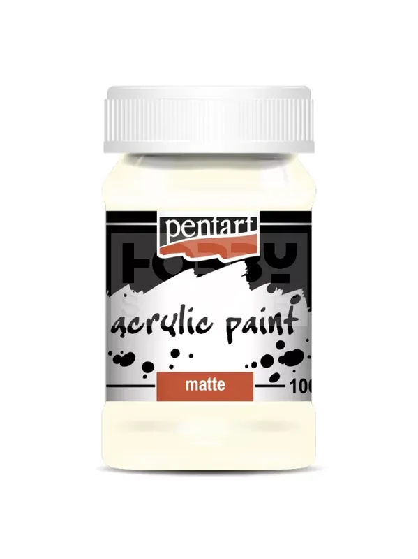 Pentart matt akrilfesték - elefántcsont 100 ml Csak ma