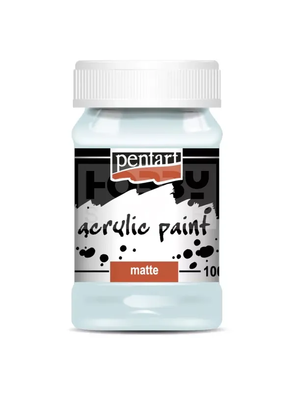 Pentart matt akrilfesték - jégkék 100 ml Árcsökkenés