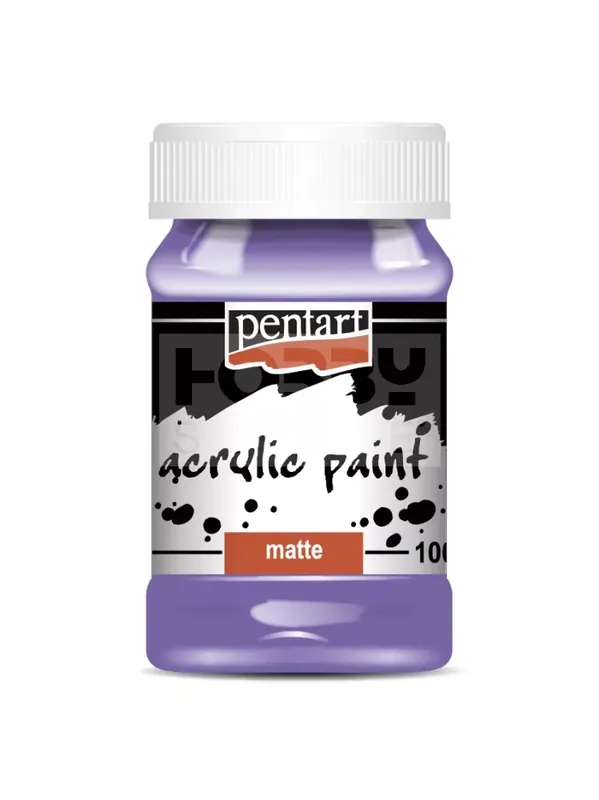 Vedd meg online Pentart matt akrilfesték - ibolyalila 100 ml