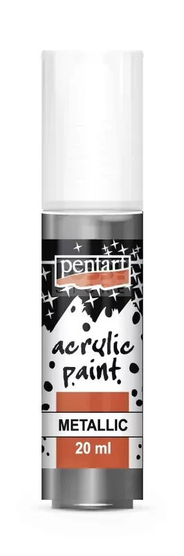 Pentart metál akrilfesték - grafit 20 ml Kiárusítás