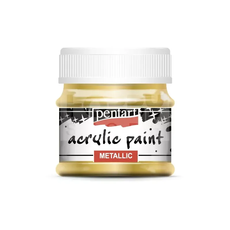 Nézd meg most Pentart metál akrilfesték - arany 50 ml
