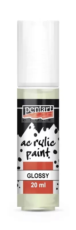 Prémium Pentart fényes akrilfesték - esőfelhő 20 ml