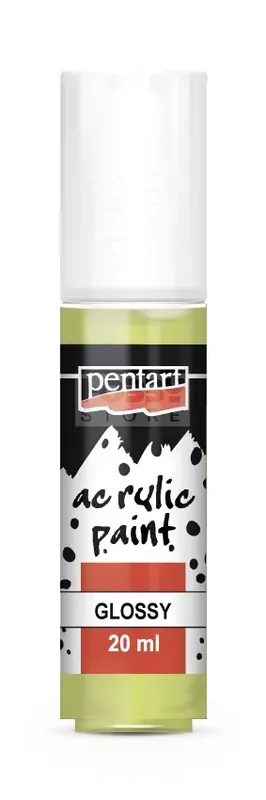 Ne maradj le Pentart fényes akrilfesték - limezöld 20 ml